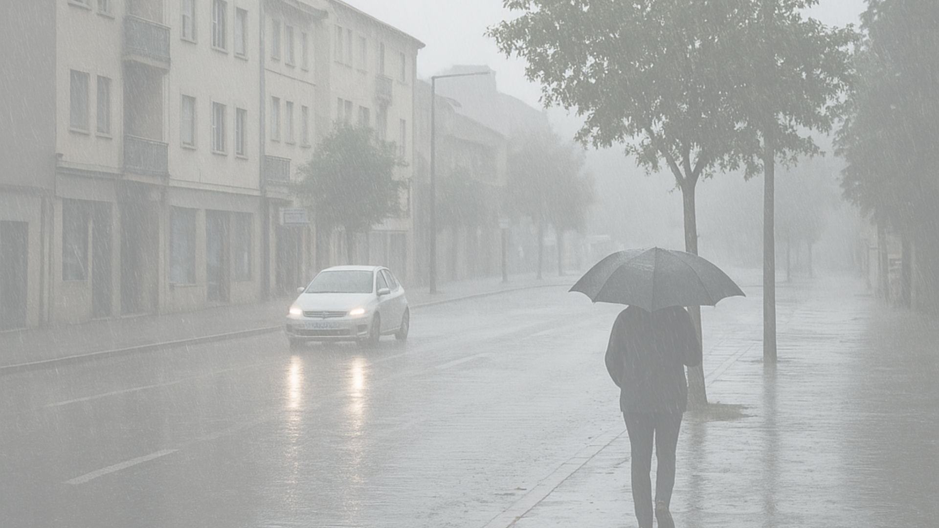 Aviso à População - Precipitação e Vento